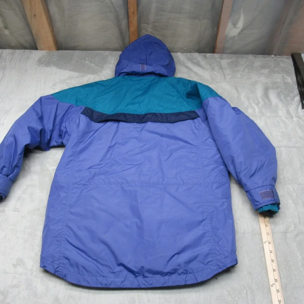 Columbia Jacket Women Small Blue Insulated Rain Wind Winter Removable Liner 3in1 - Picture 2 of 15